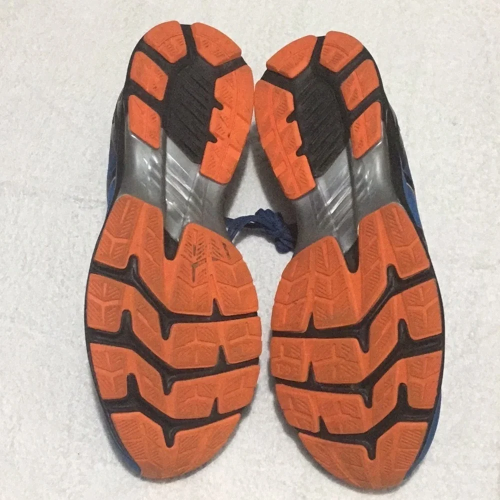 Asics Blue and Orange Sneakers Size 13